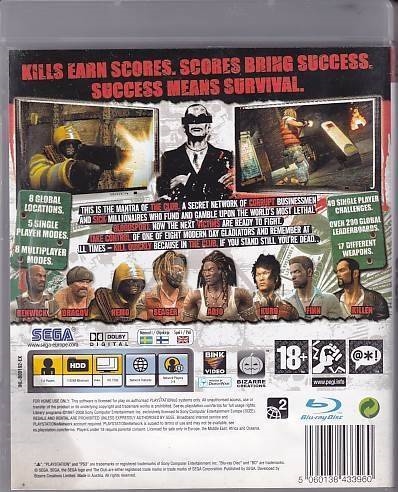 The Club - PS3 - (B Grade) (Genbrug)